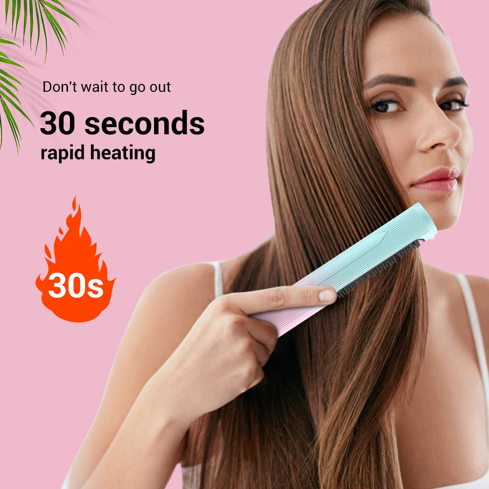 Beautyrised™ 2-in-1 Smart Straightener Hair Brush