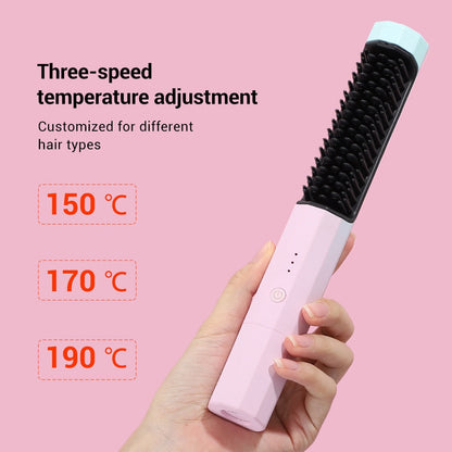 Beautyrised™ 2-in-1 Smart Straightener Hair Brush