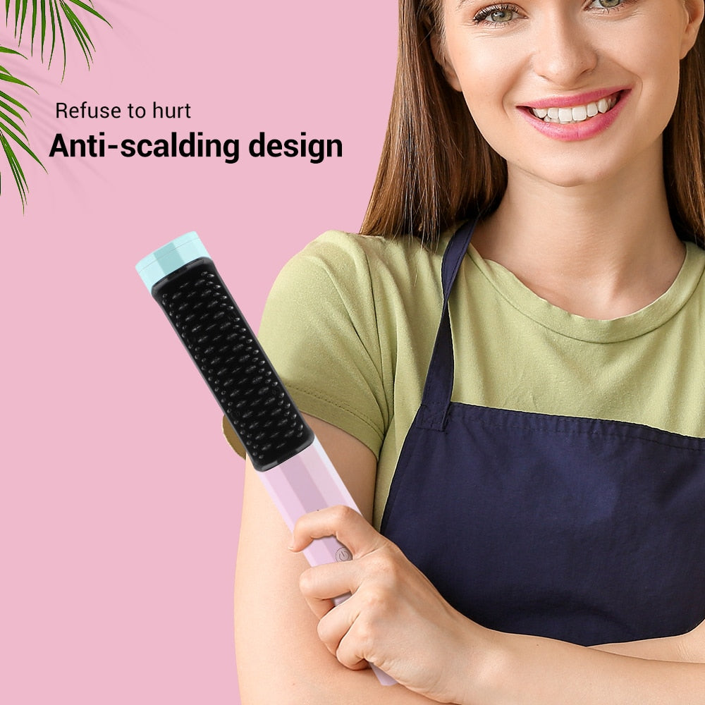 Beautyrised™ 2-in-1 Smart Straightener Hair Brush